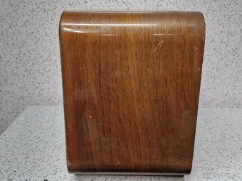 Starožitné elektronkové drevené radio / Radione Type 452-U - 4
