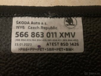 Textilné koberčeky Kodiaq, Tiguan, Touran, Ateca - 4