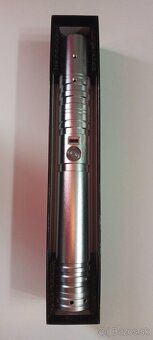 Star Wars strieborný svetelný meč S-RGB - 4