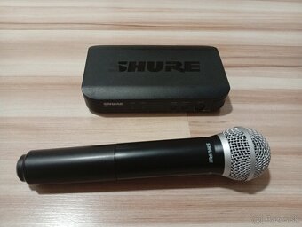 Bezdrôtový mikrofón Shure BLX4. + PG58 - 4