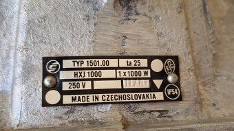 Halogénové reflektor 1kW - 4
