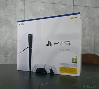 Playstation 5 Slim + 2x bezdrôtový ovládač DualSense - 4