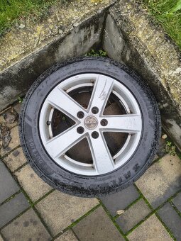 Predám elektróny 5x112 R16, pneu 215/55 r16 - 4