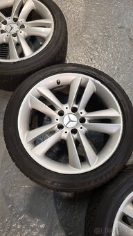 Mercedes disky + zimné pneu R17 - 4