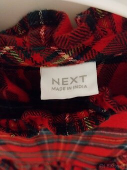 Vianočné šaty Next 122 - 4