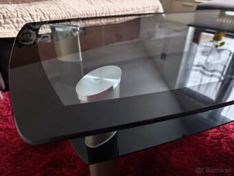 Sklenený konferenčný stolik - 4