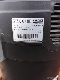 Predám vysávač na popol Karcher AD2 - 4