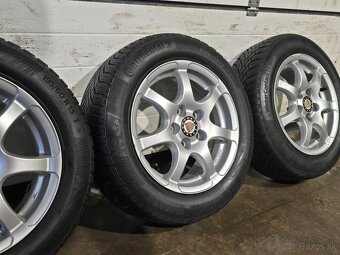 Zimná Sada Platin 5x112+Continental 195/60 R15 - 4