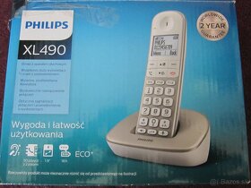 Bezdrôtový telefón Philips XL490 - 4