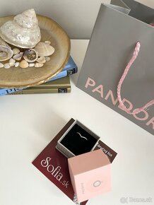 Dámsky originál Pandora pozlatený prsteň - 4