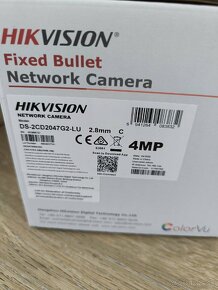 HIKVISION Colorvu 4Mpx IP - 2 ks - 4