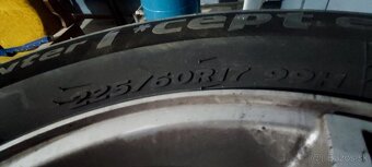 ALU disk R17 so zimnými pneumatikami 4x - 4