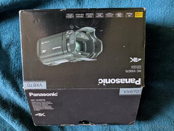Ručná kamera Panasonic HC- VX870 4K - 4