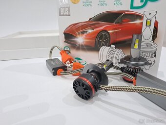 Led žiarovky H4 - 180W - Canbus - Vysoka svietivosť - 4