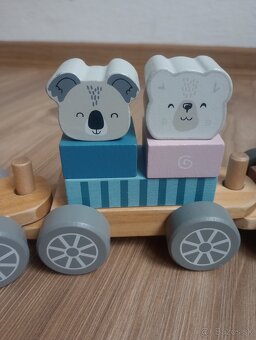 Drevený vláčik VIGA - 4