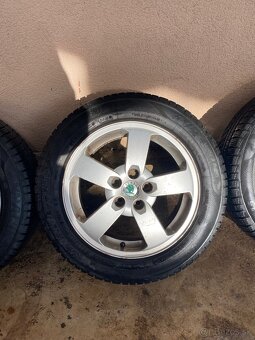 5x100 185/60 R15 celoročne - 4