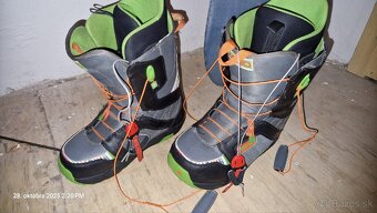 Snowboard + viazanie + Topanky Vsetko komplet Burton - 4