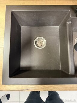 Granitový drez do kuchyne - Pyramis 51 x 79 cm - 4