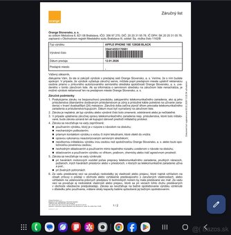 Apple iphone 16e 128 nerozbaleny - 4