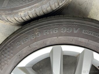 Elektróny 5x112 215/60 R16 vw group - 4