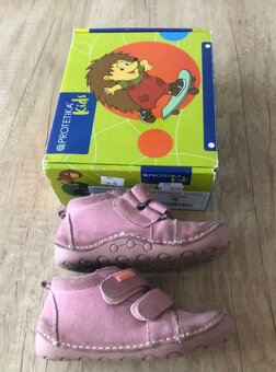 Ružové kožené barefoot topánky Protetika, Silvana, 24, 18 E - 4