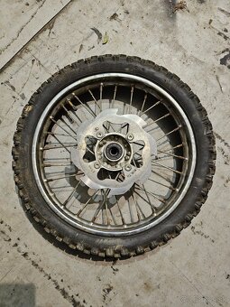 Predné koleso 14" pitbike - 4