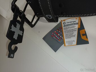 Harbinger Power Lifting Belt 10mm opasok na cvičenie (M) - 4