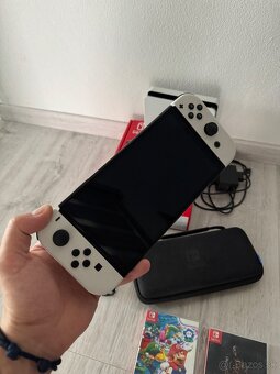 PREDÁM Nintendo switch oled+ hry - 4
