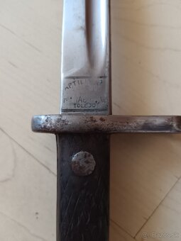 Mauser M1893 – Artilleria Nacional Toledo (dlhá čepeľ) - 4
