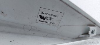 Ktm duke 890r biely plastový kryt nádrže - 4