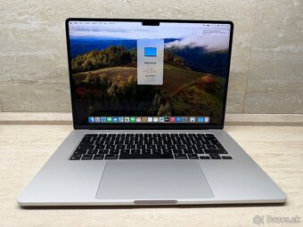 MacBook Air 15,3", M2, 8GB, 256GB, Silver, 8 cyklov - 4