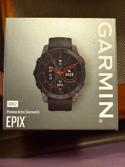 Garmin epix (Gen 2) Sapphire - Titan Black/Black 47 mm - 4