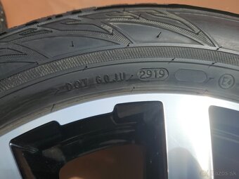 Predám 17'' ALU disky s pneu Mitsubishi eclipse cross - 4