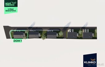 NOVOSTAVBA - VYŠNÁ ŠEBASTOVÁ – SEVERNÁ | DOM 1 - 4
