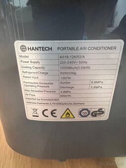 Smart mobilná klimatizácia Hantech 12 000 Btu - 4