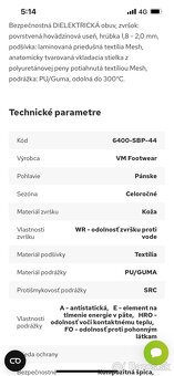 Pracovná obuv VM cislo 44 - 4