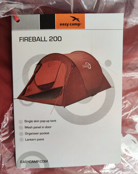 Kempingový stan Easy Camp Fireball 200 pre 2 osoby - 4