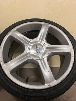 bbs 5x100 5x112 r17 letné pneu - 4