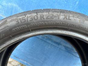 315/30R22 Y XL Continental lentná pneu 1 kus - 4