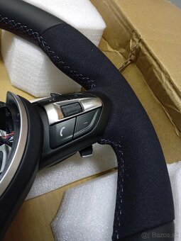 Športový alcantara BMW volant - 4