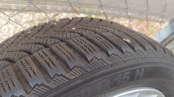 Sada elektrónov dezent 6Jx15 H2 s pneu semperit 195/50 R15 - 4