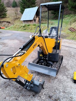 Koncim rozpredavam Bager 1000kg diesel 1 valec motor KOOP - 4