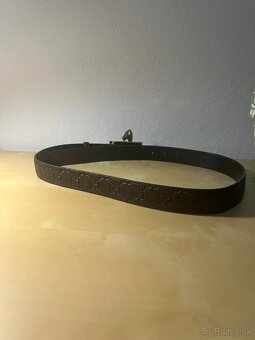 Gucci kožený opasok – originál - 4