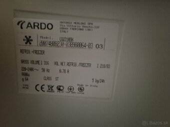 Chladnička ARDO - 4