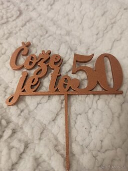 Zápich na tortu 50,60,70 - 4