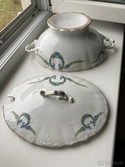 Starý porcelán – polievková misa (Carlsbad / Altrohlau, cca - 4