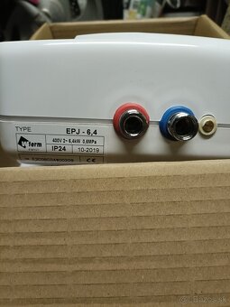 Prietokový ohrievač vody - 4