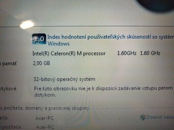 predám notebook ACER ASPIRE 3614WLMI , Windows 7. - 4