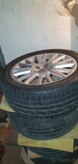 ALU kola AUDI 5x112 r17 pneu 245 45r17 - 4