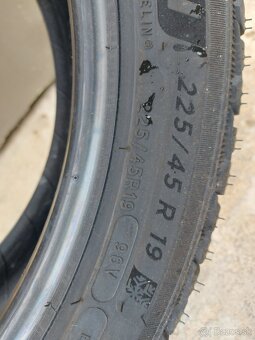 1ks NOVÁ 225/45 R19 96V MICHELIN PILOTALPIN 5, DOT2024 - 4